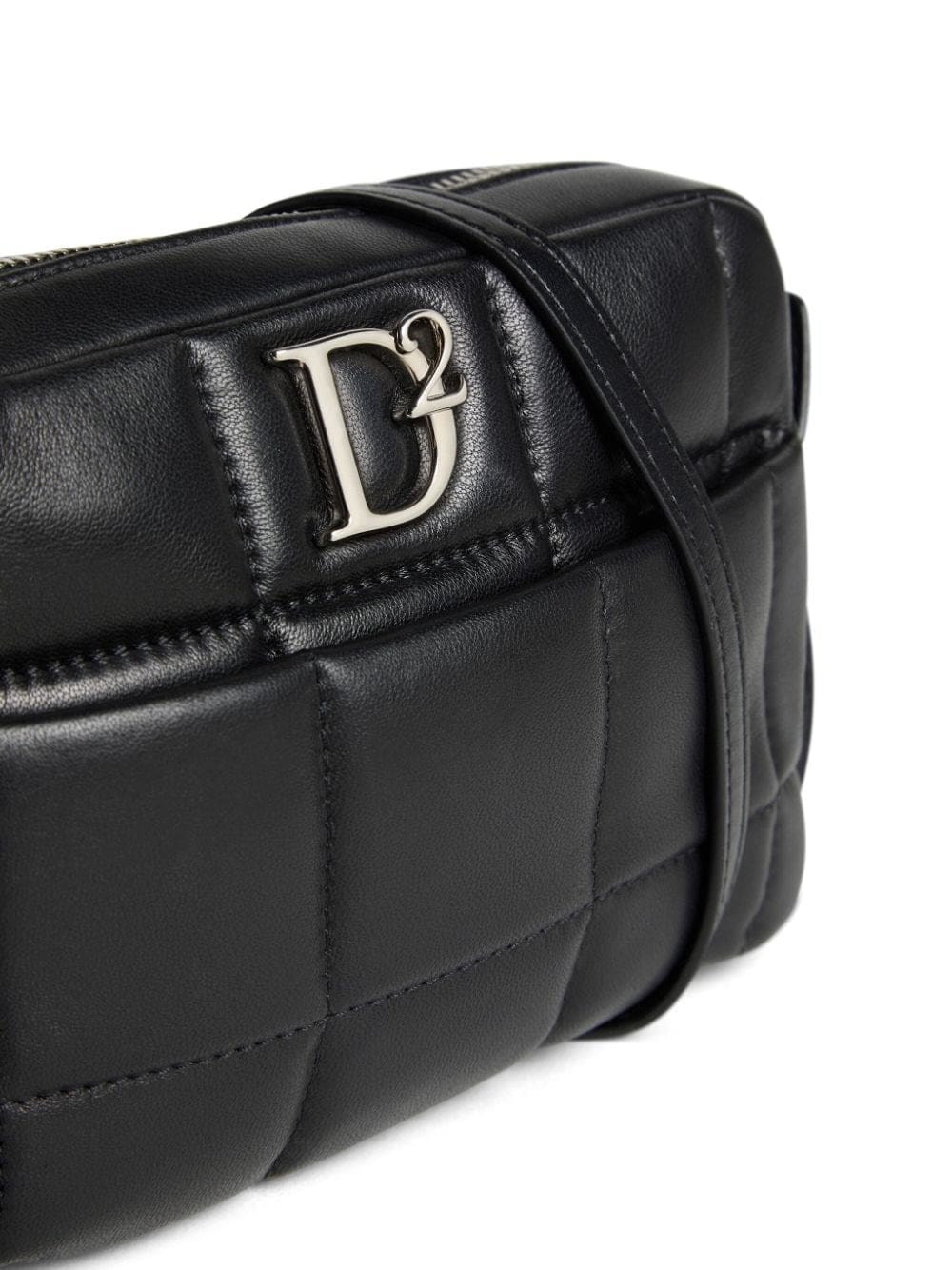 DSQUARED2 D2 Statement leather crossbody bag - Image 3