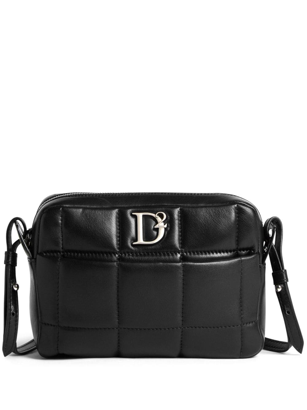 DSQUARED2 D2 Statement leather crossbody bag