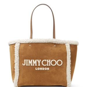 Jimmy Choo Avenue suede tote bag