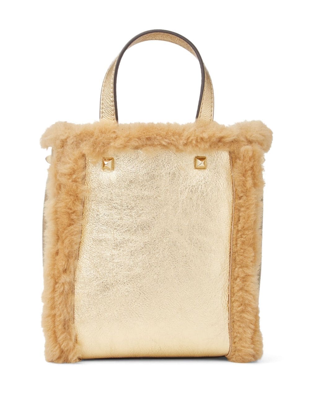 Jimmy Choo Mini N/S shearling tote bag - Image 2