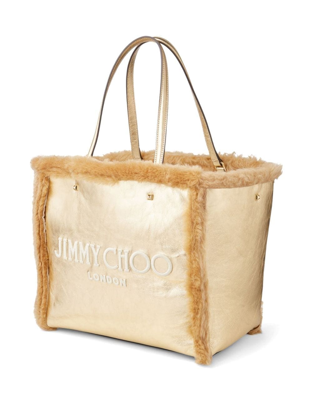 Jimmy Choo Avenue shearling tote bag - Image 3