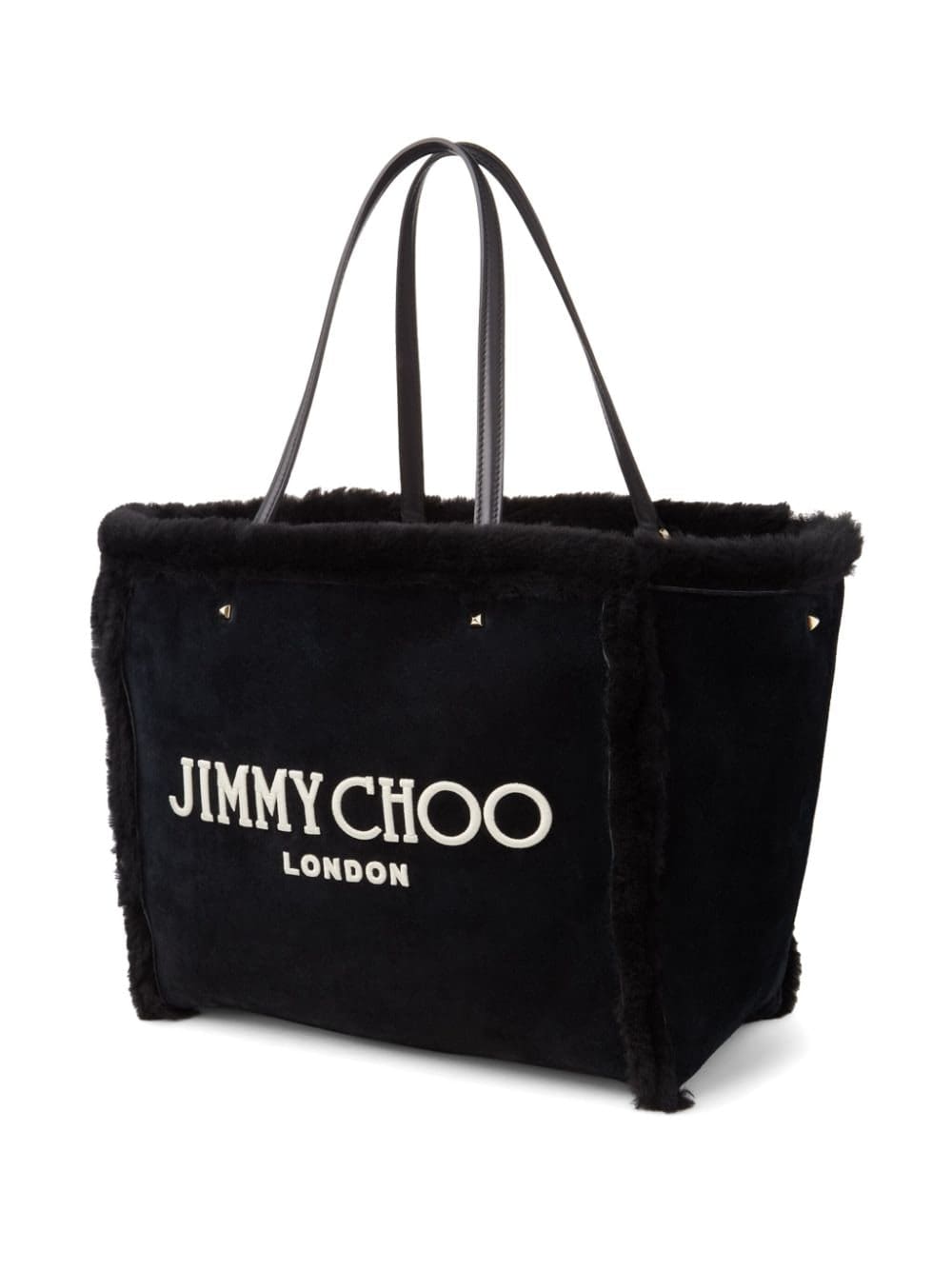 Jimmy Choo Avenue shearling tote bag - Image 3