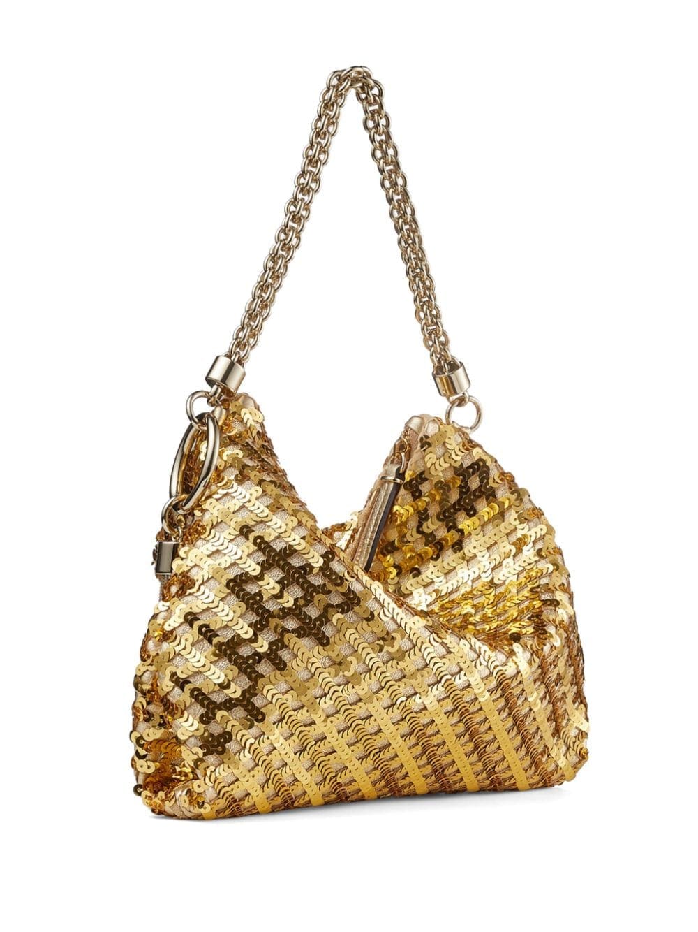 Jimmy Choo Callie sequin-embellished clutch bag - Image 2