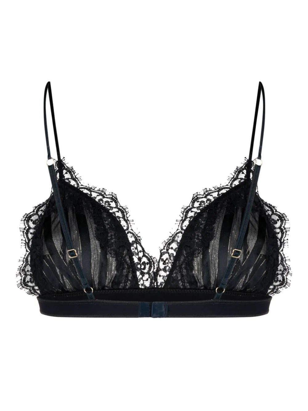 Oséree lurex lace-trim bra - Image 2