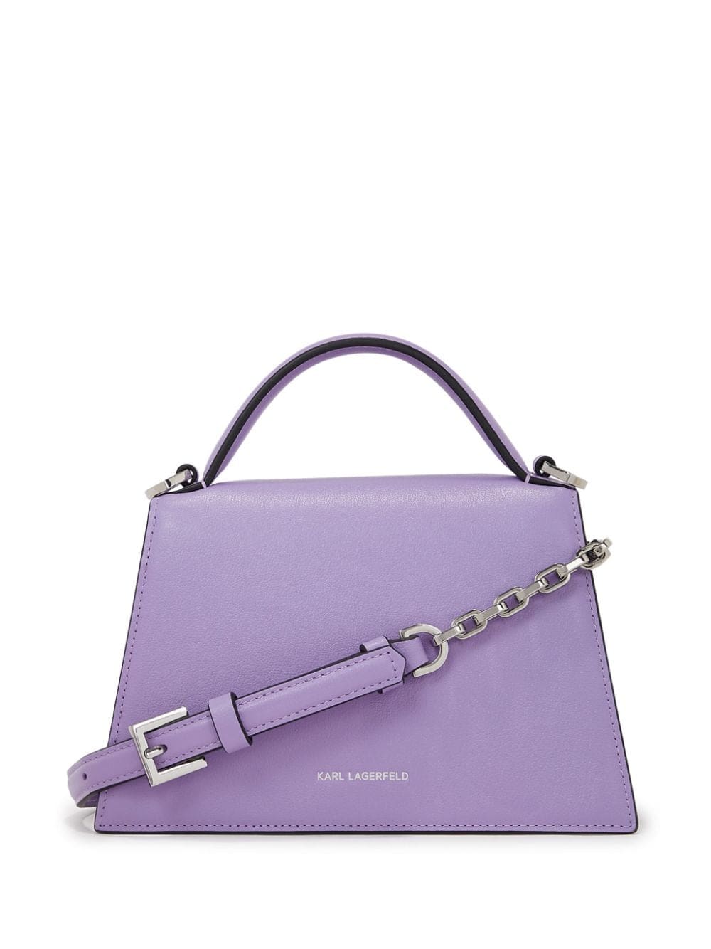 Karl Lagerfeld small Signature leather crossbody bag - Image 2