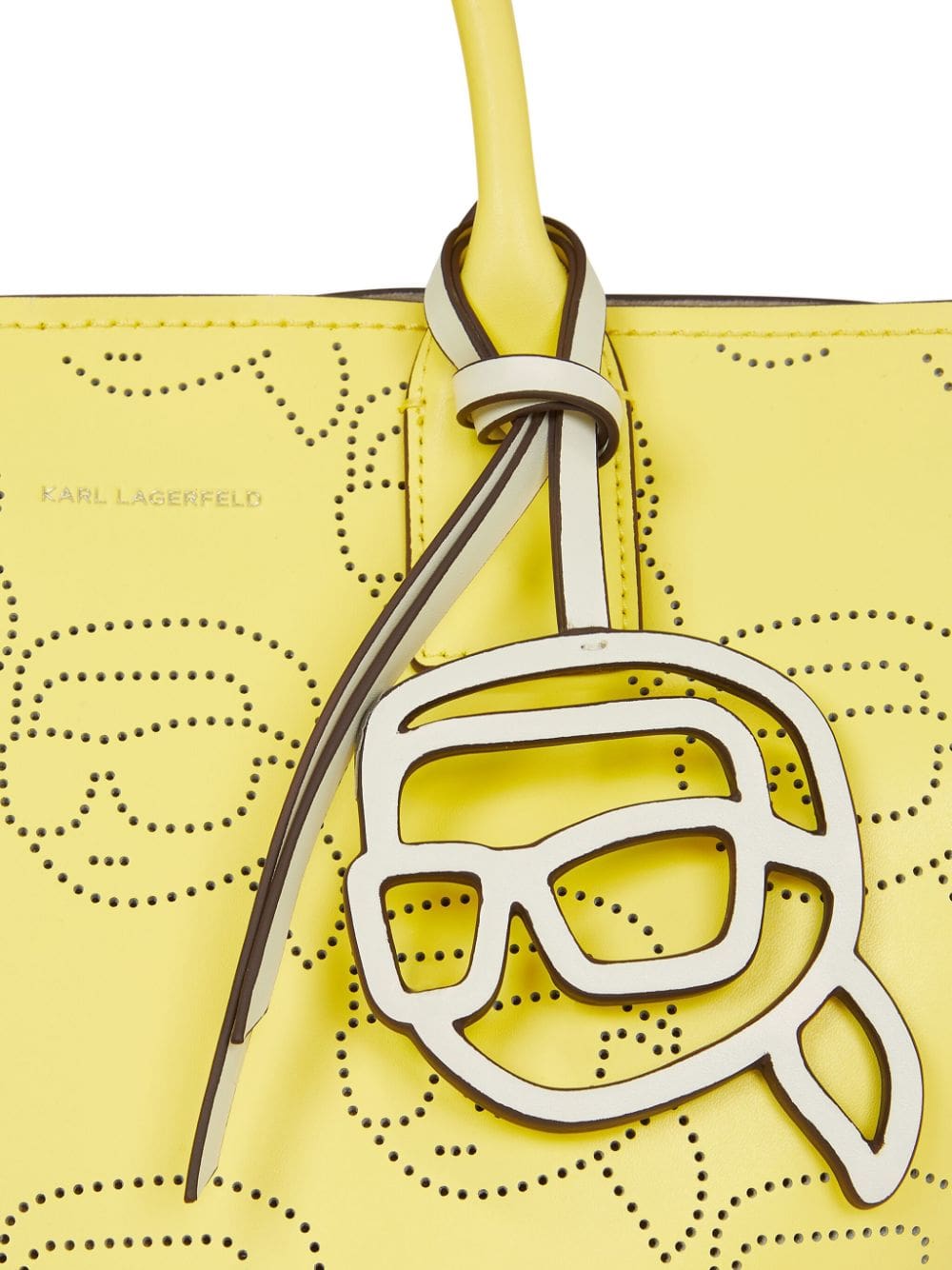 Karl Lagerfeld Ikonik perforated tote bag - Image 3