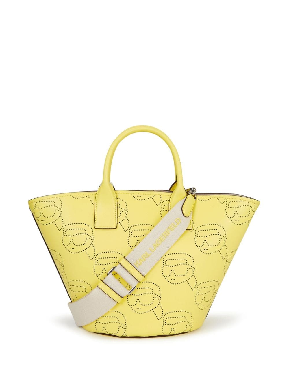Karl Lagerfeld Ikonik perforated tote bag - Image 2