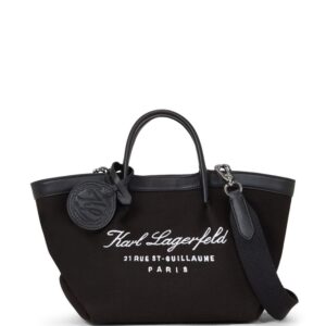 Karl Lagerfeld small Hotel Karl canvas tote bag