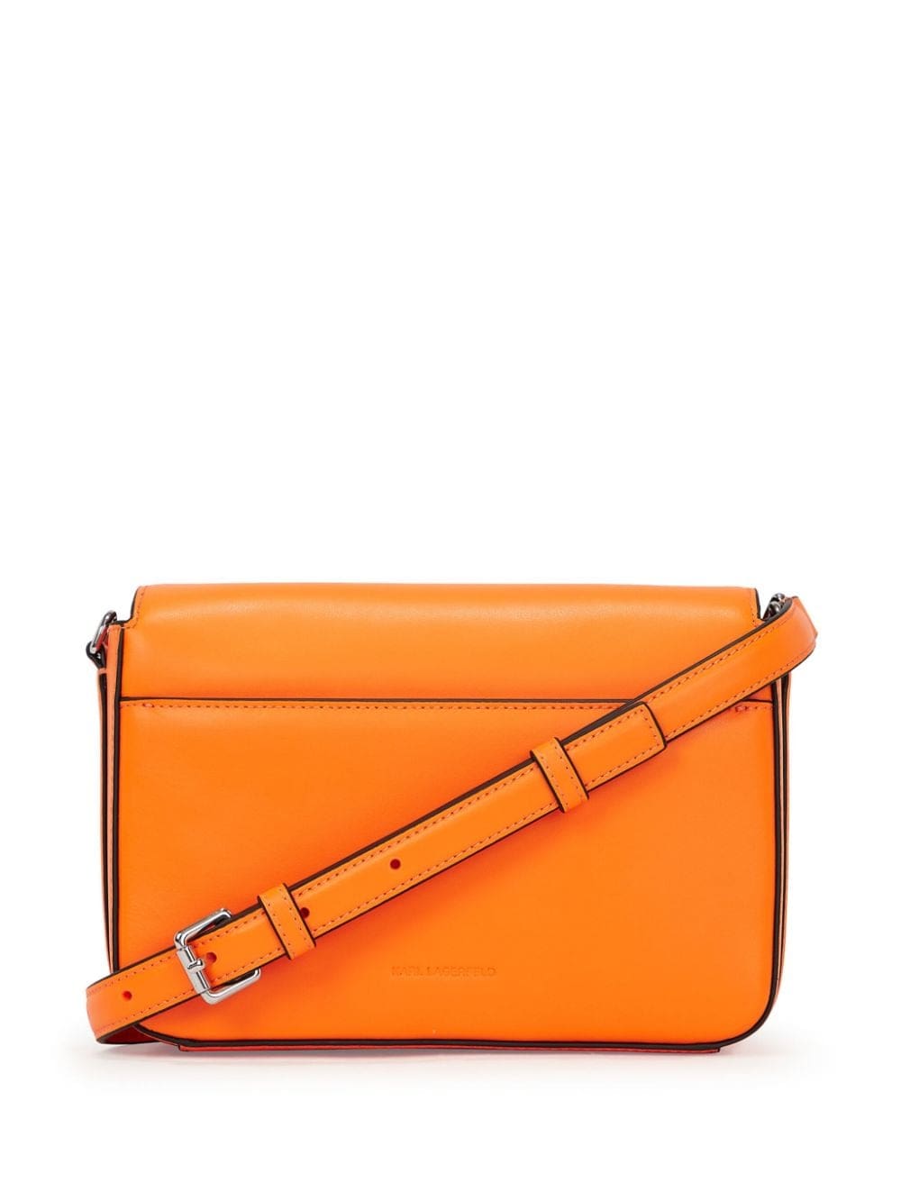 Karl Lagerfeld medium Signature Fan leather crossbody bag - Image 3