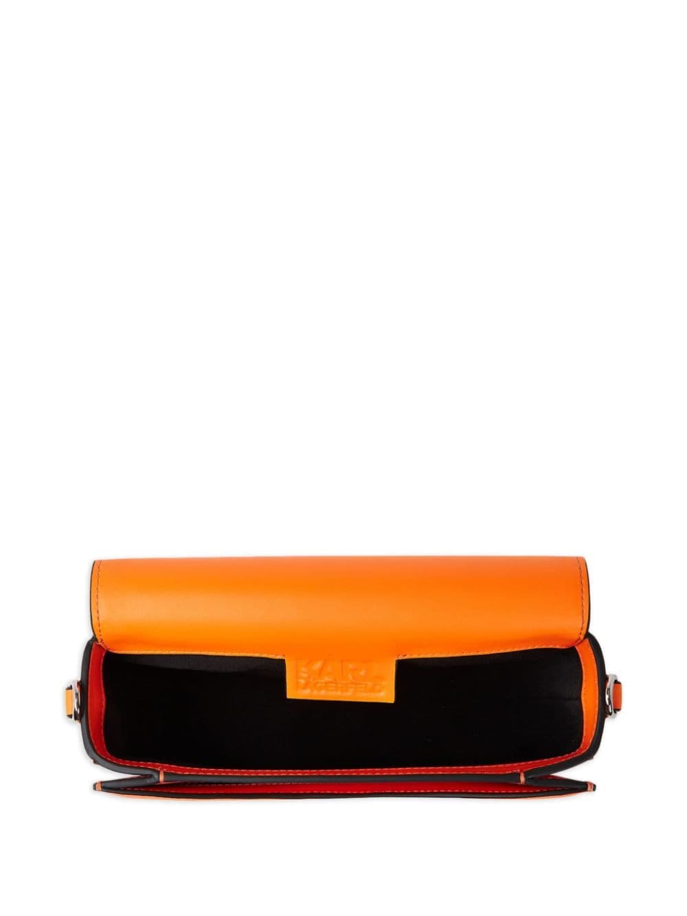 Karl Lagerfeld medium Signature Fan leather crossbody bag - Image 5