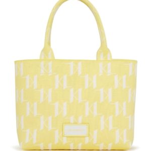 Karl Lagerfeld medium K/Monogram knitted tote bag
