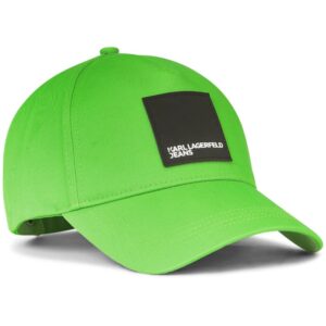 Karl Lagerfeld Jeans logo-appliqué baseball cap
