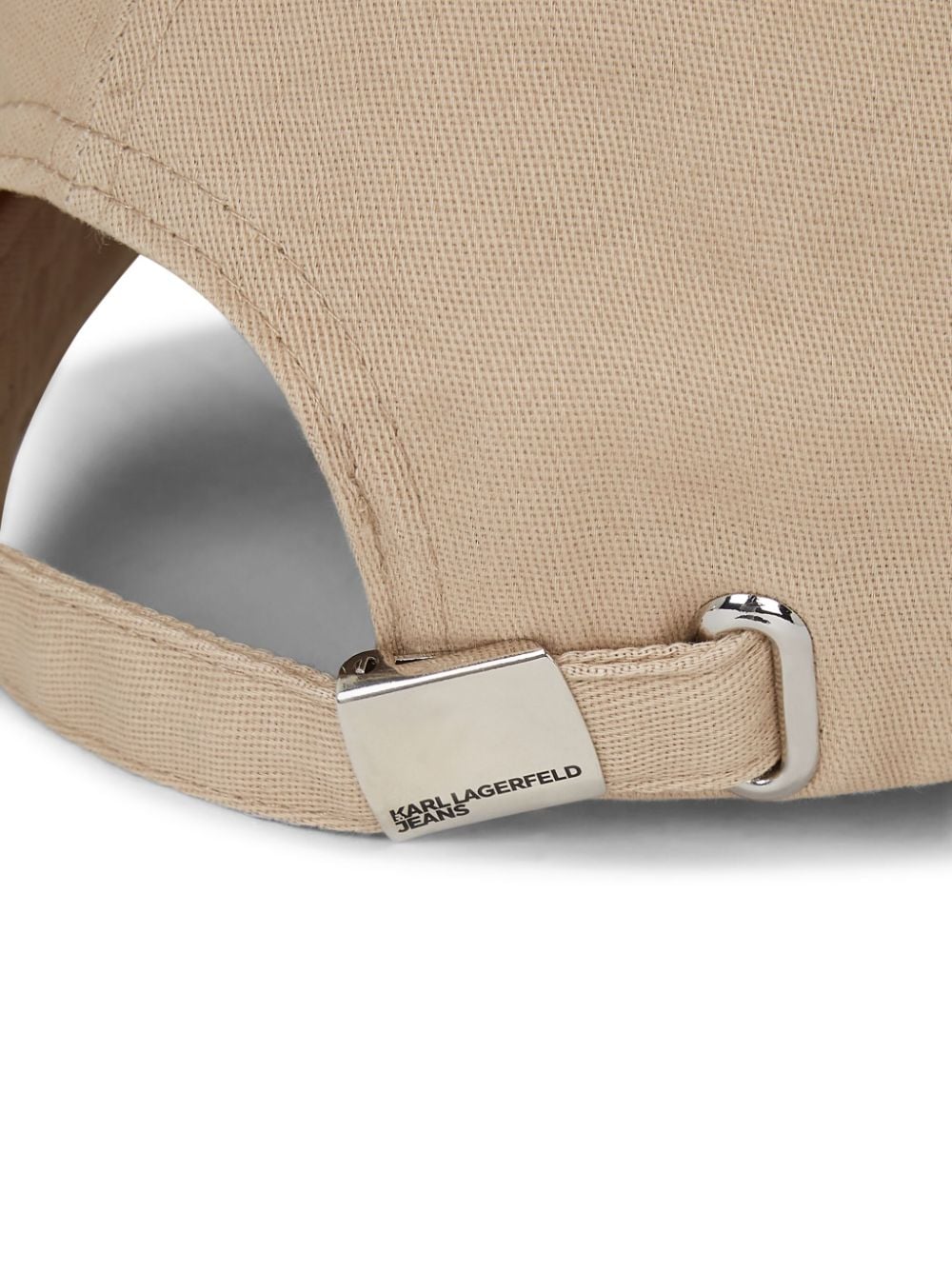 Karl Lagerfeld Jeans logo-appliqué baseball cap - Image 4