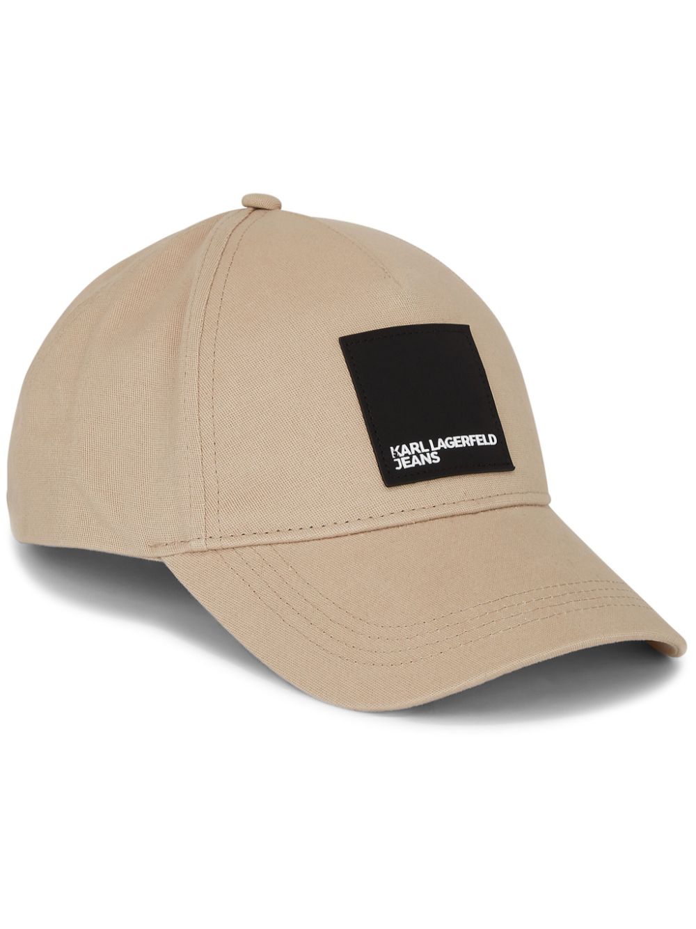 Karl Lagerfeld Jeans logo-appliqué baseball cap