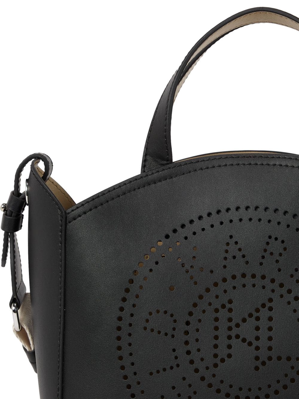 Karl Lagerfeld K/Circle perforated-logo tote bag - Image 4