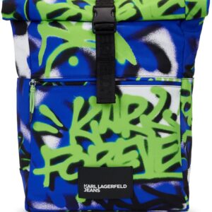 Karl Lagerfeld Jeans x Crapule2000 roll-top backpack