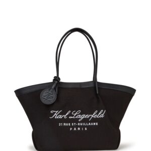 Karl Lagerfeld medium Hotel Karl canvas tote bag