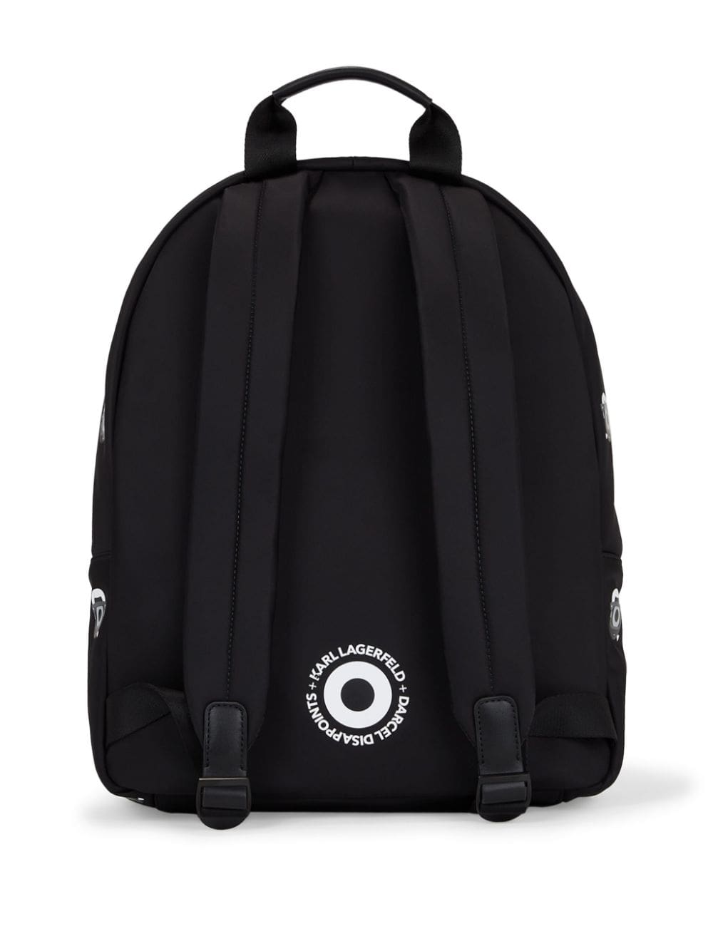 Karl Lagerfeld x Darcel Disappoints logo-print backpack - Image 3
