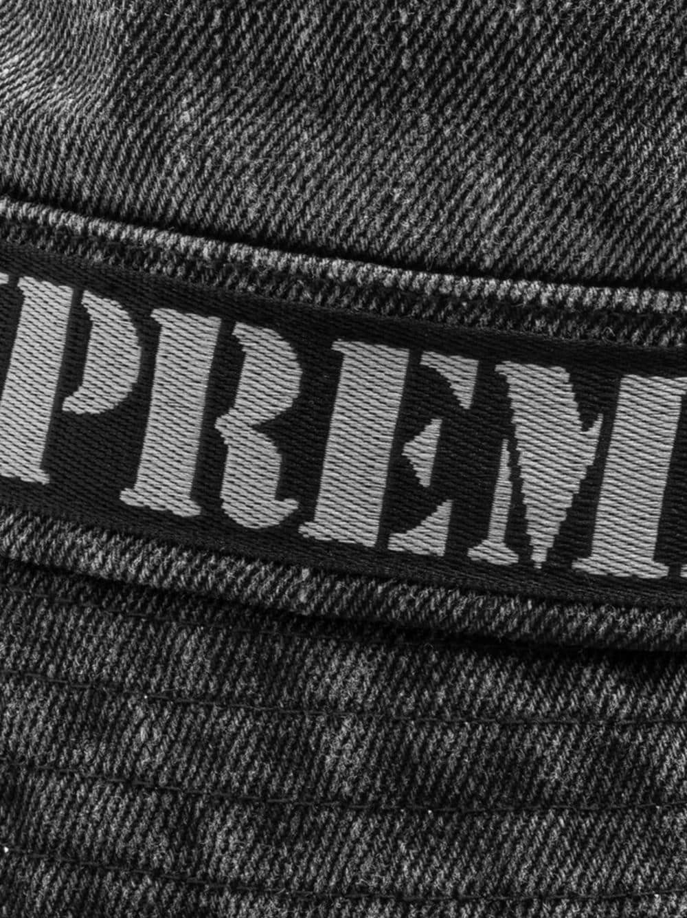 Supreme stencil logo webbing bucket hat - Image 3