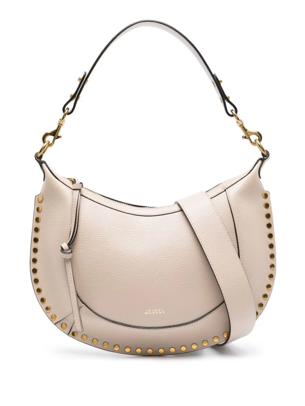 ISABEL MARANT Oskan stud-embellished shoulder bag