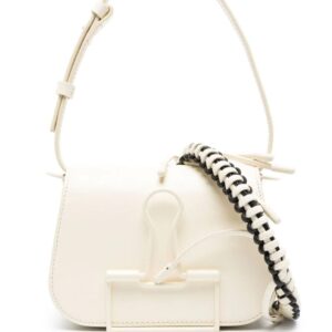 Off-White Binder leather shoulder bag
