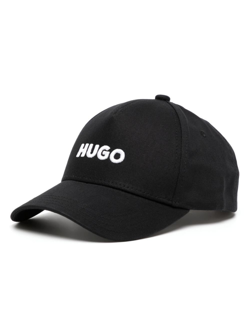 HUGO logo-embroidered cotton cap