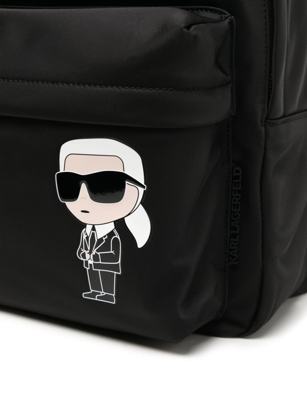 Karl Lagerfeld K/Ikonik 2.0 zip-up backpack - Image 4