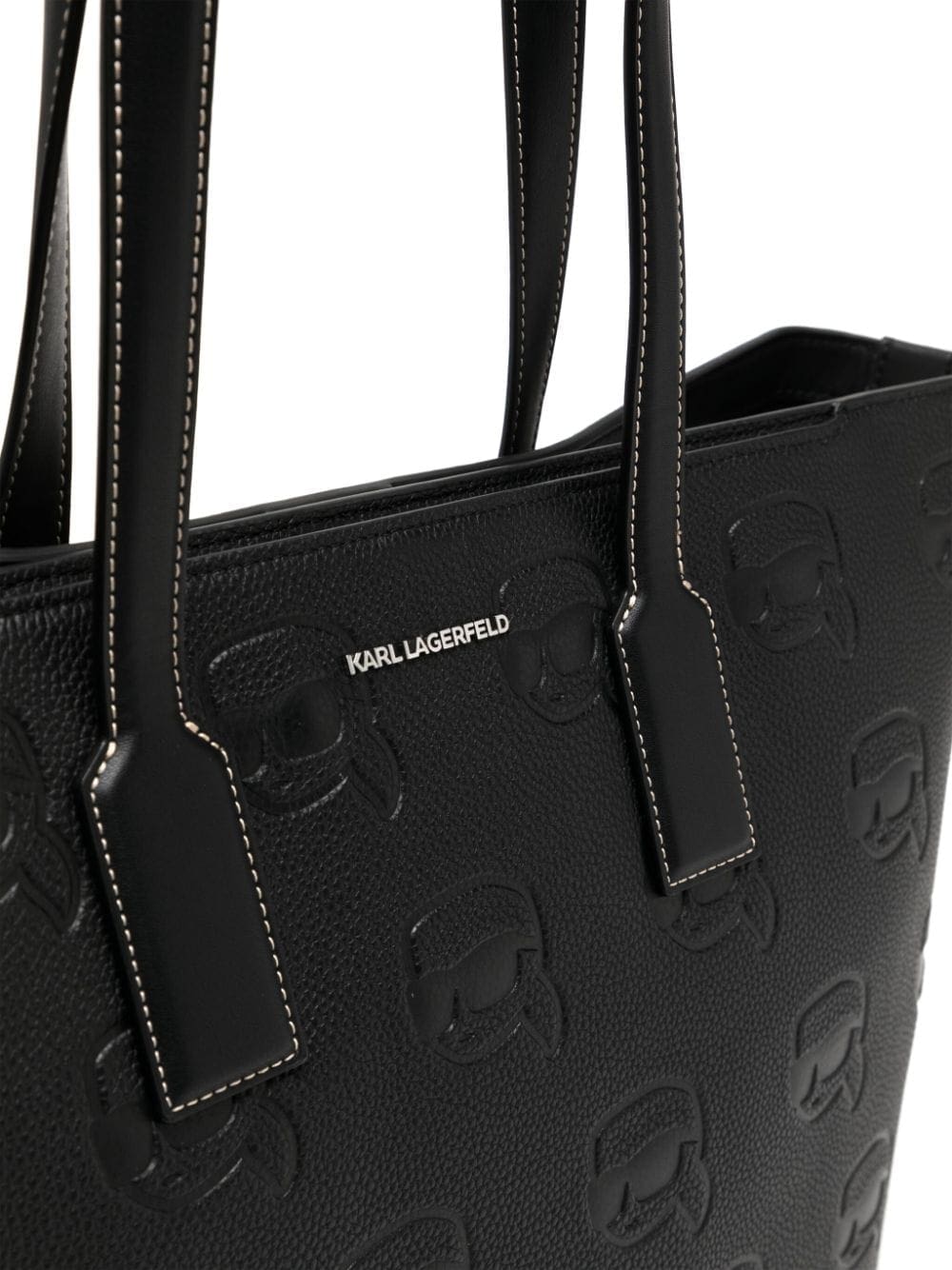 Karl Lagerfeld K/Ikonik leather tote bag - Image 4