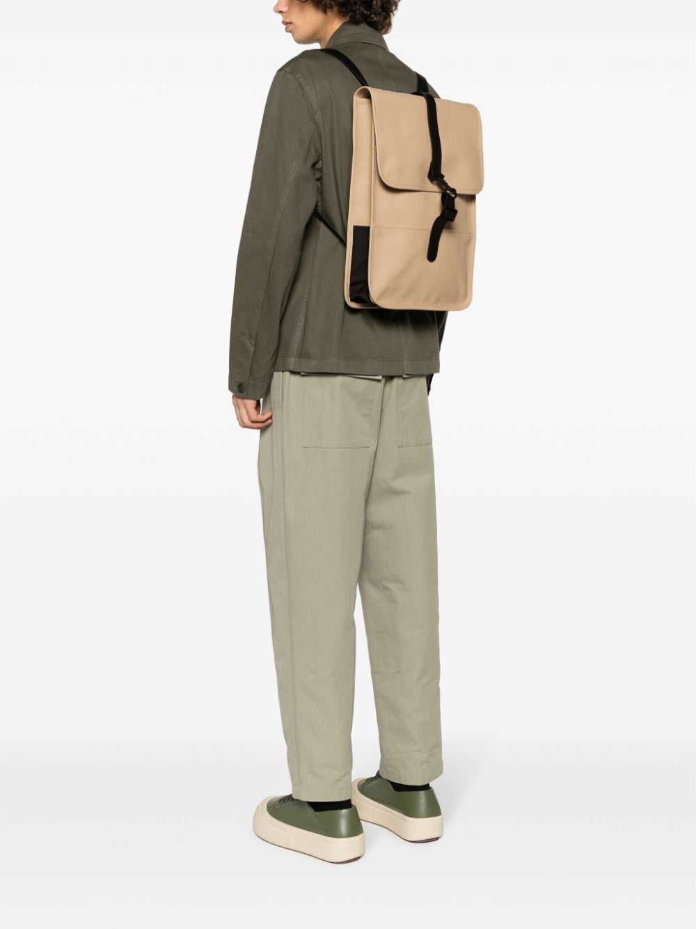 Rains carabiner-fastening waterproof backpack - Image 2