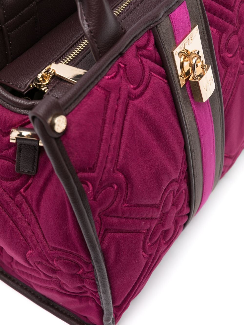 V°73 Iris matelassé tote bag - Image 4