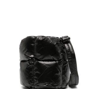 ASPESI  logo-patch puffer crossbody bag
