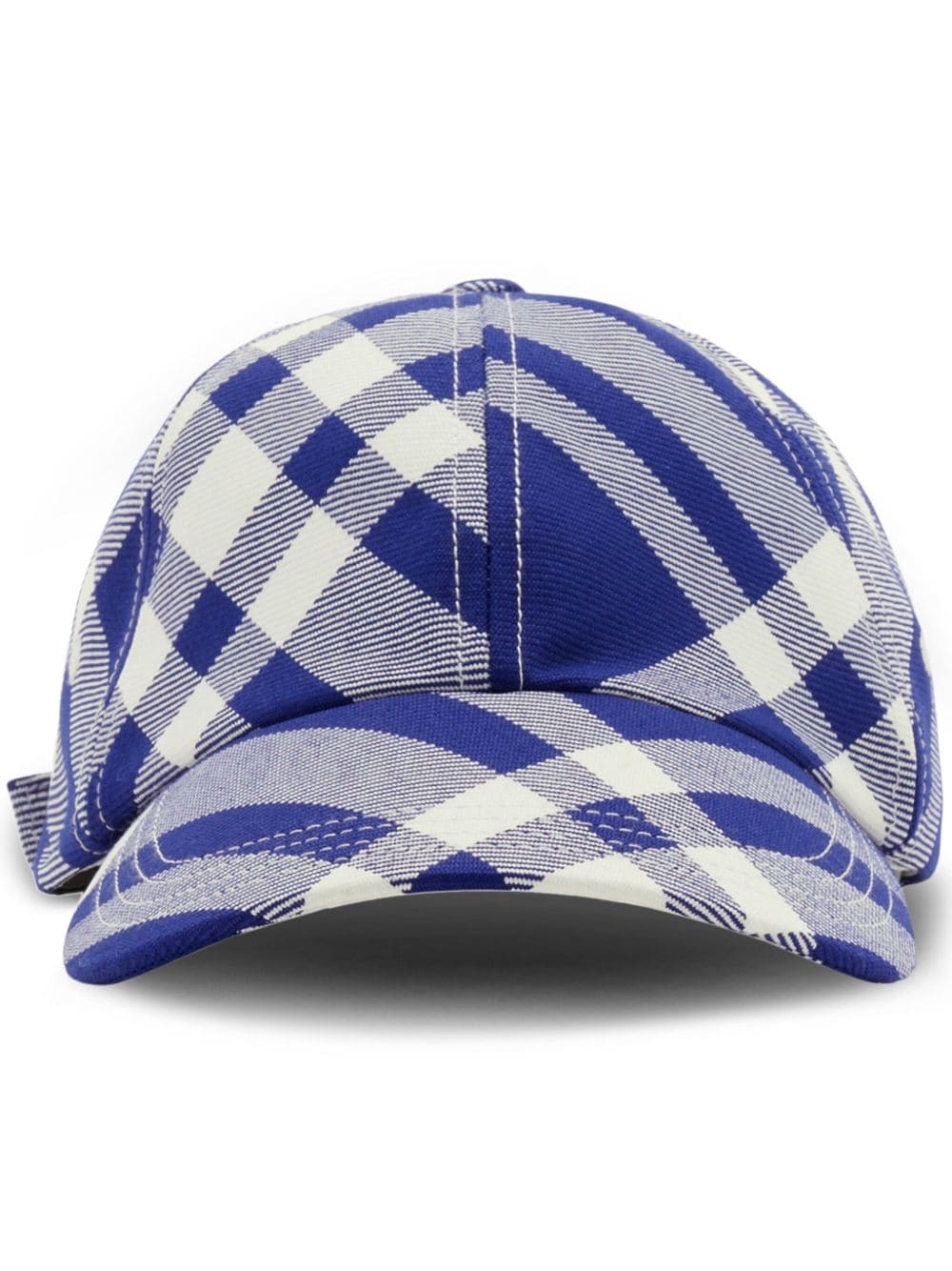 Burberry check-plaid cotton baseball cap