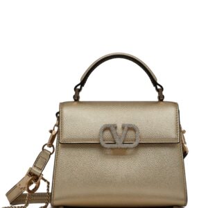 Valentino Garavani mini VSling metallic handbag