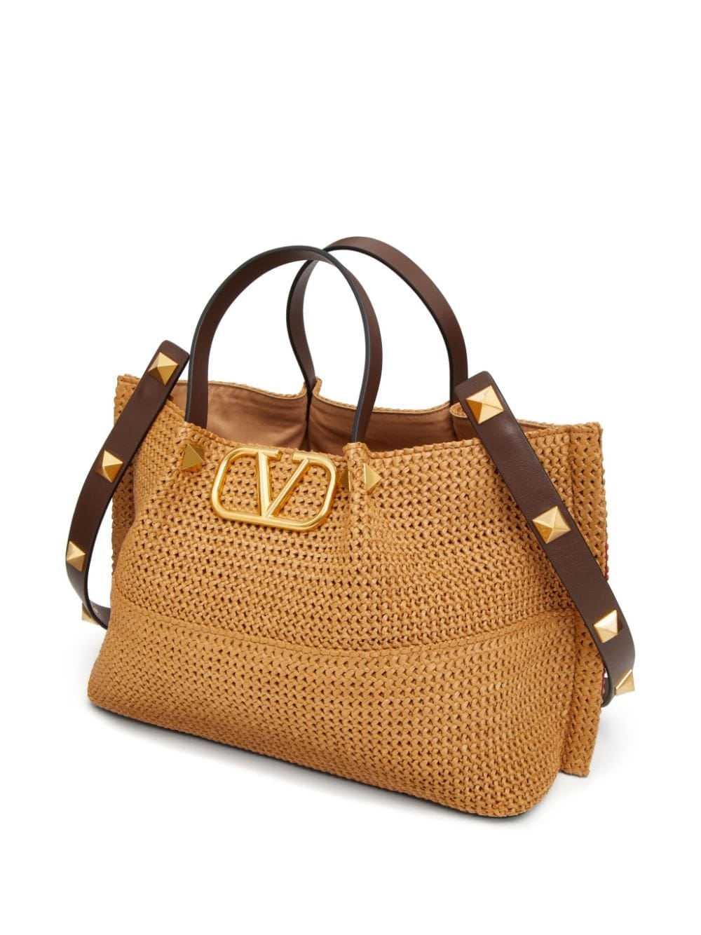 Valentino Garavani medium Summer raffia tote bag - Image 5