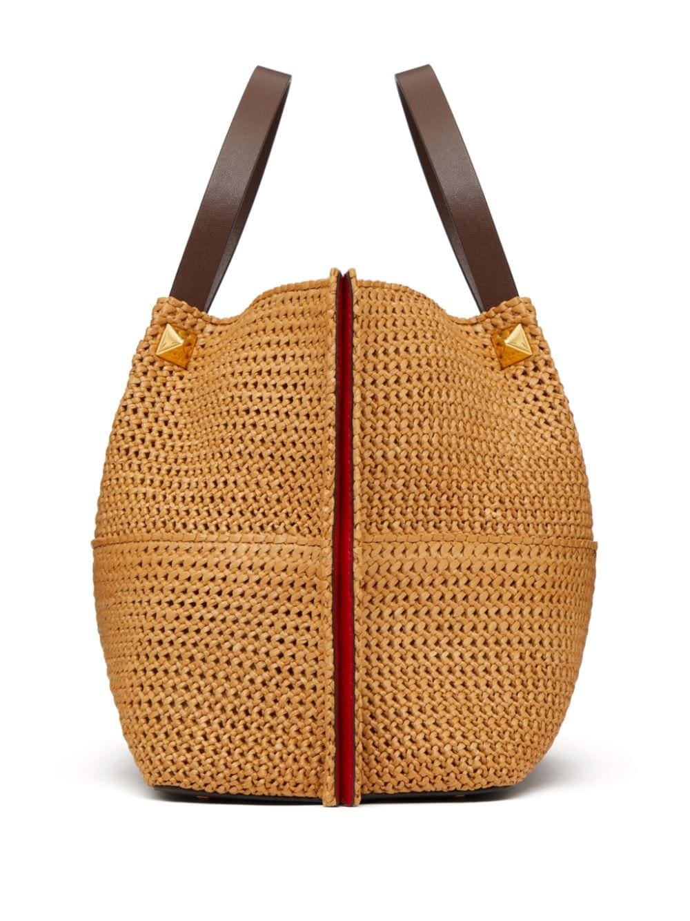 Valentino Garavani medium Summer raffia tote bag - Image 4