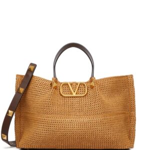 Valentino Garavani medium Summer raffia tote bag