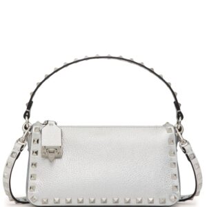 Valentino Garavani small Rockstud metallic crossbody bag