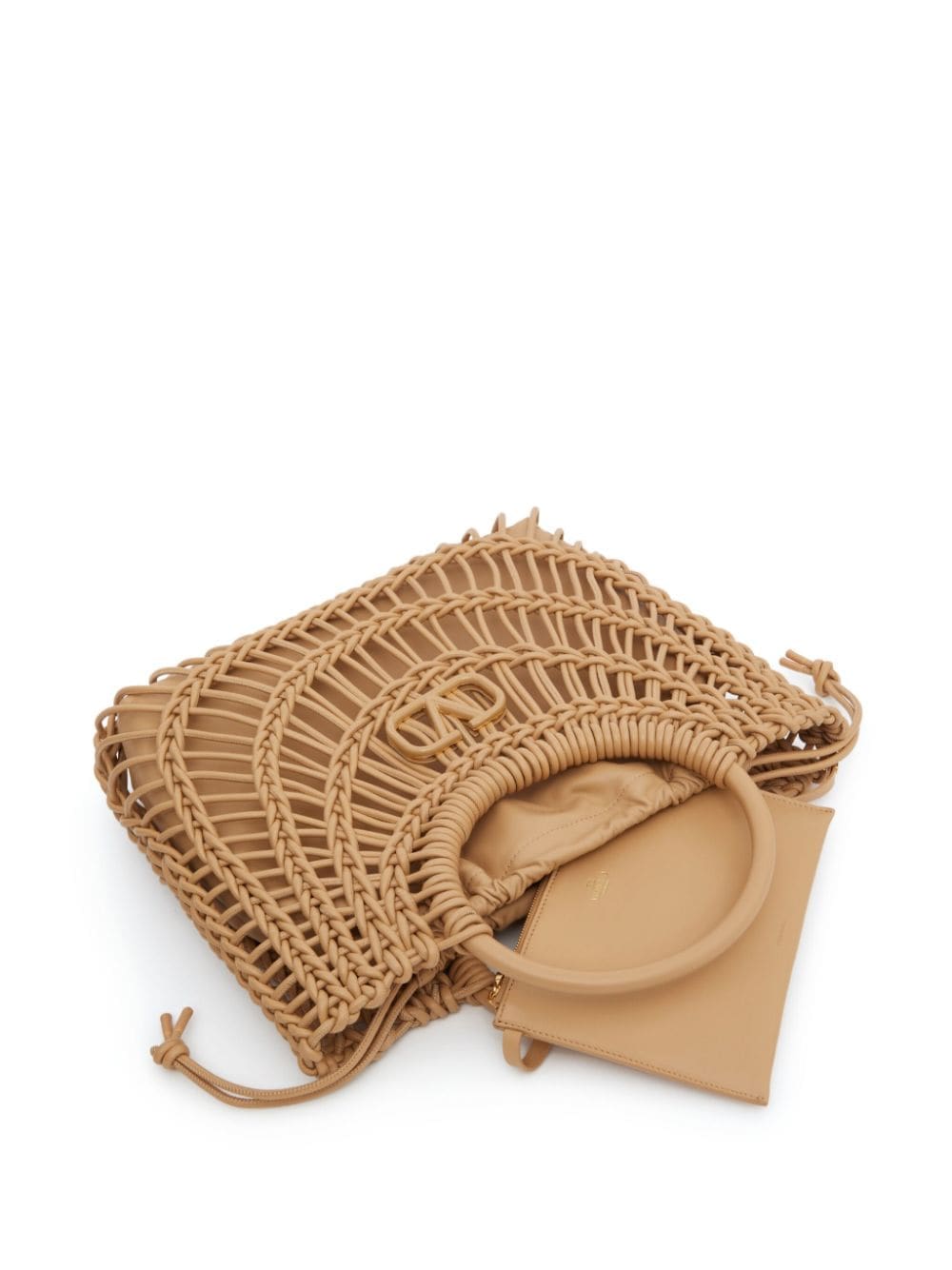 Valentino Garavani AllKnots woven tote bag - Image 5