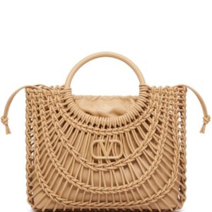 Valentino Garavani AllKnots woven tote bag