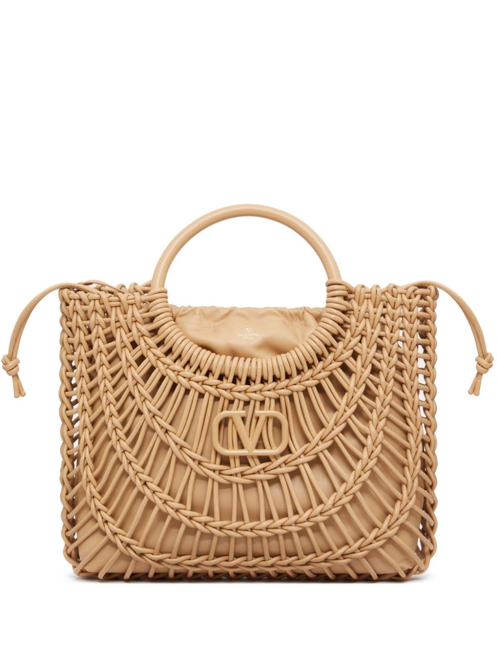 Valentino Garavani AllKnots woven tote bag
