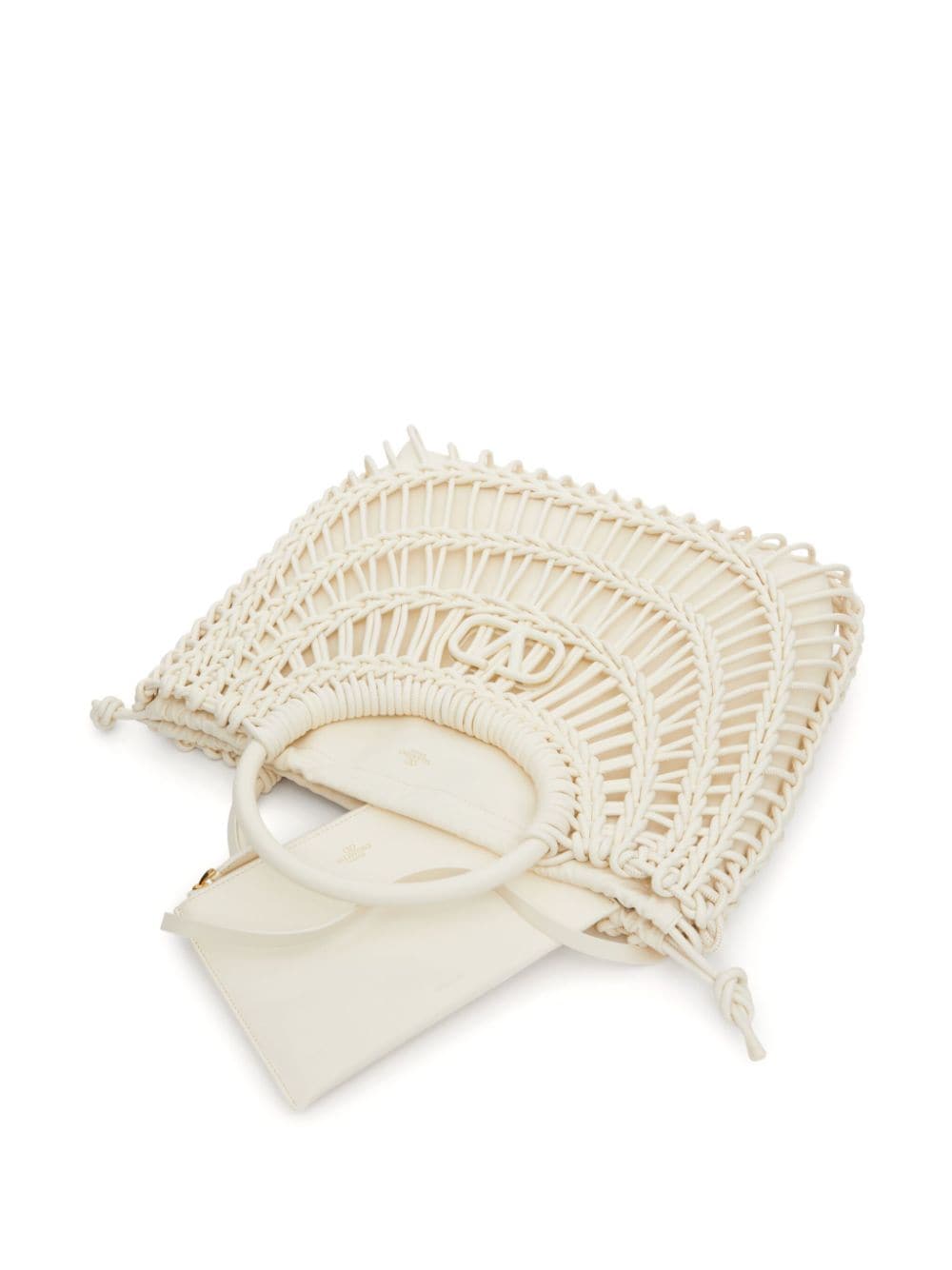 Valentino Garavani AllKnots woven tote bag - Image 5