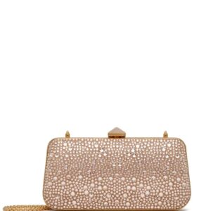 Valentino Garavani Carry Secrets rhinestone-embellished clutch bag