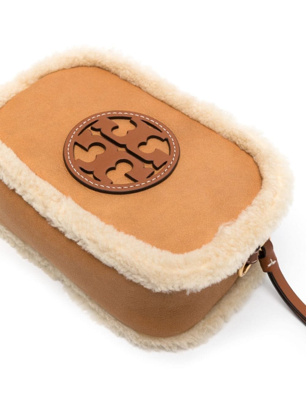Tory Burch Perry Bombe shearling crossbody bag - Image 4