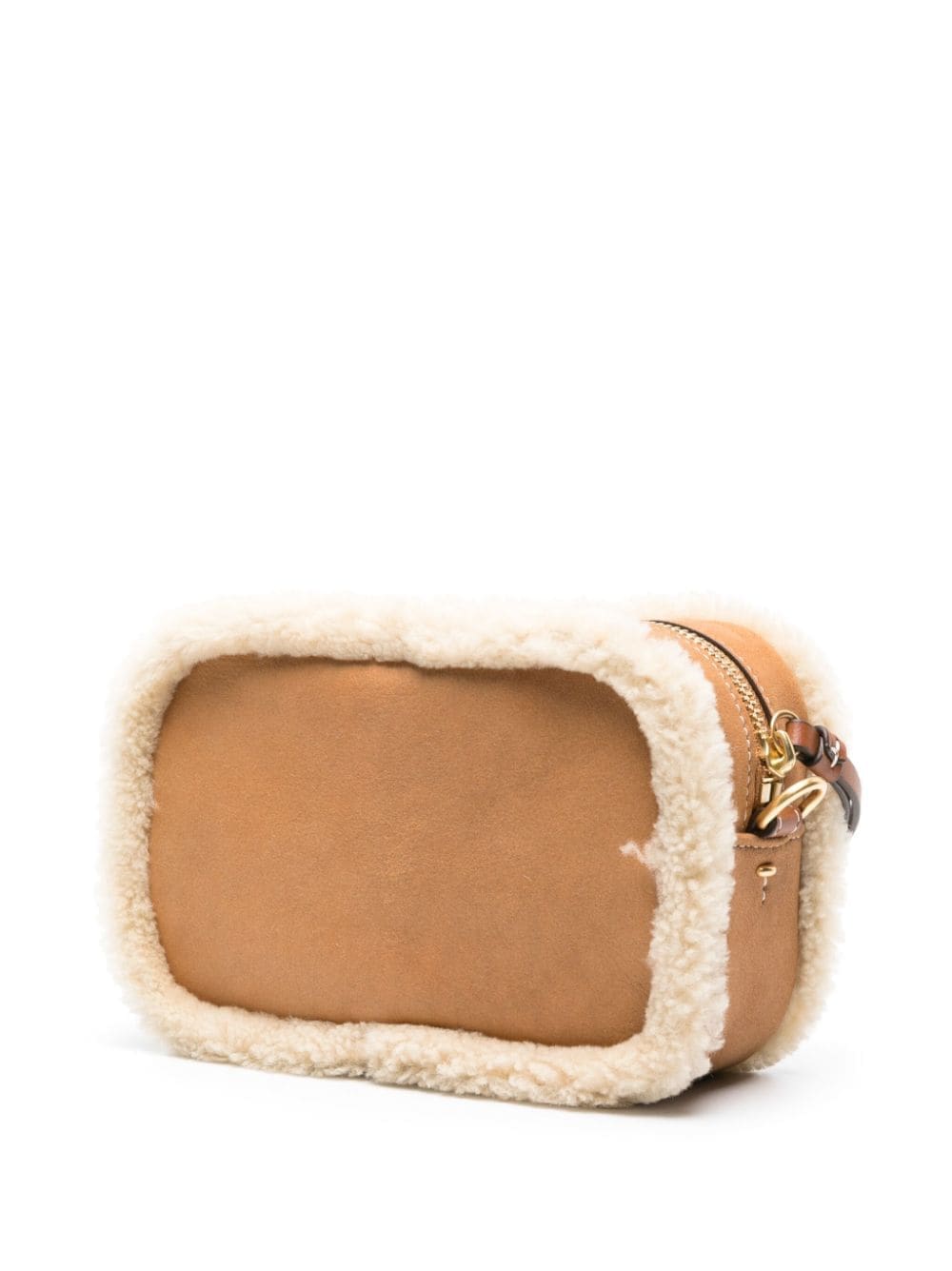 Tory Burch Perry Bombe shearling crossbody bag - Image 3