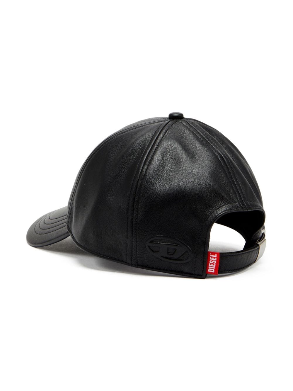 Diesel C-Bill leather baseball cap - Image 2
