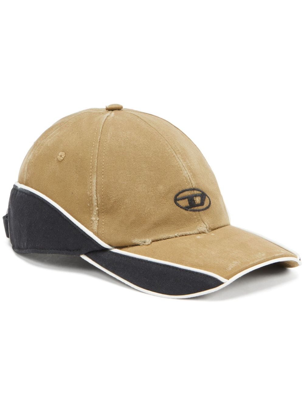Diesel C-Dale logo-embroidered cap