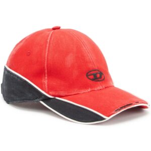 Diesel C-Dale logo-embroidered cap