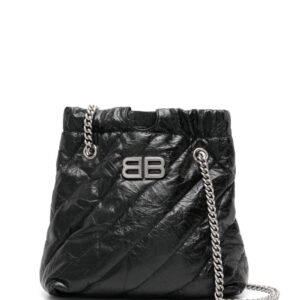 Balenciaga Crush quilted leather shoulder bag