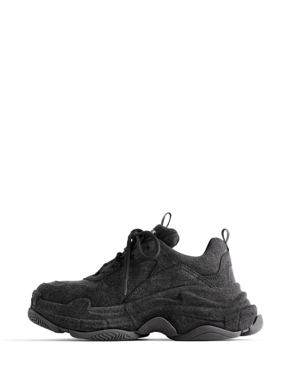 Balenciaga Triple S denim sneakers - Image 3
