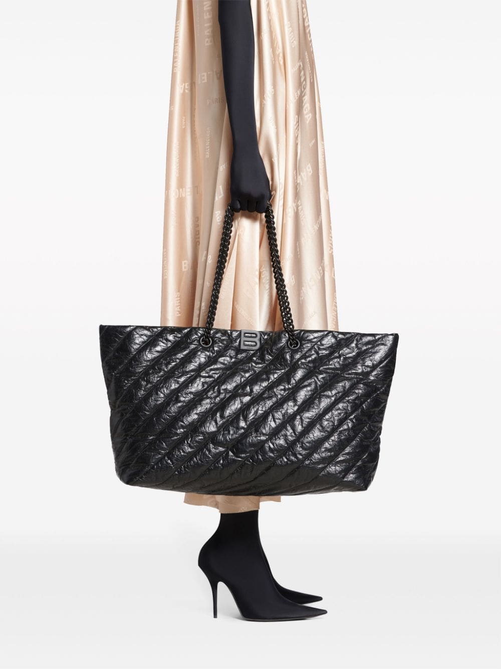 Balenciaga large Crush quilted tote bag - Image 2